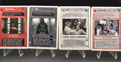 130+ Star Wars CCG Card Lot (1995) SWCCG Including Multiples Luke & Darth Vader - Image 1