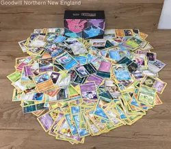 2.5LB Lot of Various Assorted Pokemon Cards TCG CCG incl. Vtg in Collectible Box - Image 1