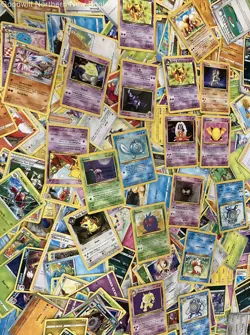 2.5LB Lot of Various Assorted Pokemon Cards TCG CCG incl. Vtg in Collectible Box - Image 5
