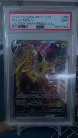 Jolteon V SWSH183 SWSH: Sword & Shield Promo Cards Holo - Image 1