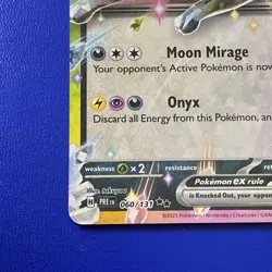🔥 Umbreon ex #060/131 Double Rare NM | Prismatic Evolutions - 2025 Pokemon Card - Image 5
