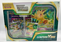 Pokemon Cards - Leafeon Vstar Special Collection Box - SEALED - Evolving Fusion - Image 1