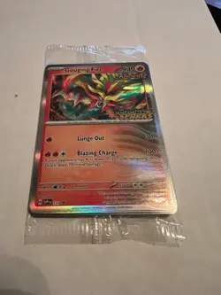 Surging Sparks Sealed Staff Prerelease Promos Four Cards - Image 1