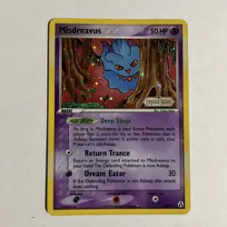 Misdreavus - 40/92 - Pokemon Legend Maker Stamped Promo Holo Card NM - Image 1