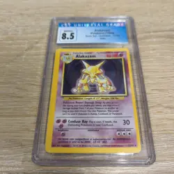 Alakazam 1/102 Base Set Holo Rare Pokemon Card CGC 8.5 - Image 1