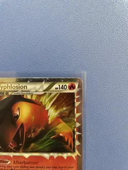 Typhlosion HGSS09 Prime Black Star Promo Pokemon Card Lightly Played - Image 4