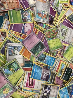 2.5LB Lot of Various Assorted Pokemon Cards Reverse Holo in Collectible SV Box - Image 3
