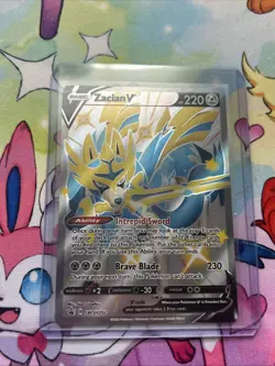 Zacian V (Shiny) SWSH292 SWSH: Sword & Shield Promo Cards Holo - Image 1