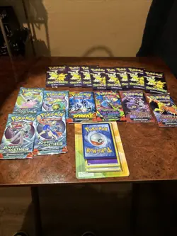 17 Pokemon Booster Pack Lot SEALED Cards! - Image 1
