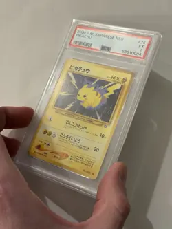 2000 Pokemon Japanese Neo Pikachu #25 PSA 5 Graded Card P.M. - Image 2