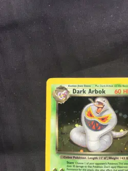Pokemon Cards: Team Rocket Rare Holo: Dark Arbok 2/82 - Image 3