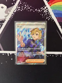 Pokemon Card Briar 163/142 Stellar Crown Set Trainer Rare Near Mint - Image 1