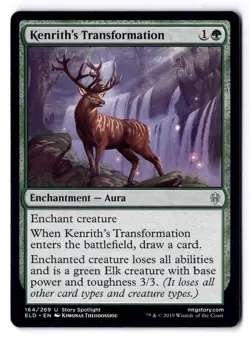 Kenrith's Transformation NM* Throne Of Eldraine ENGLISH 164/269 mtg -UnltdCards - Image 1