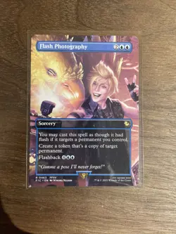 Flash Photography(Borderless) X1 FIC MTG Final Fantasy Commander FB1 - Image 1