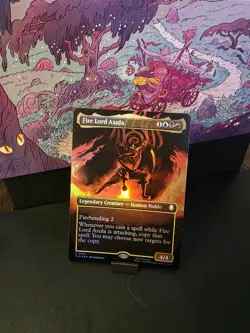 Fire Lord Azula (0334) (Borderless) Avatar: The Last Airbender Foil - Image 1