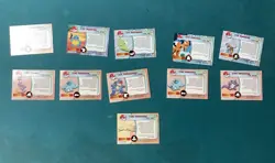 Pokemon 1999 Topps TV Animation Edition Lot Of 11 - Image 2