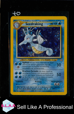 SEEDRAKING POKEMON 8/111 2000 NEO GENESIS HOLO GERMAN - Image 1