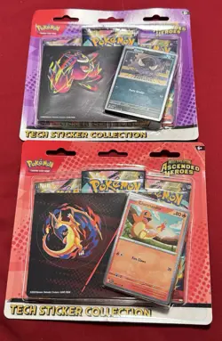 Ascended Heroes Tech Sticker Collection Set of 2 Pokemon TCG IN HAND SHIPS ASAP! - Image 1