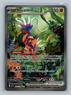2023 Pokemon TCG Scarlet & Violet Base KORAIDON EX Special Illustration Rare - Image 1