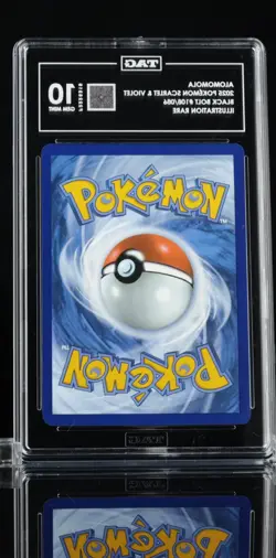 Alomomola Holo Illustration Rare 2025 TCG Pokemon Black Bolt TAG Gem Mint 10 - Image 4