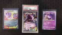 2014 POKEMON XY PHANTOM FORCES #34 GENGAR EX PSA 10 - Image 1