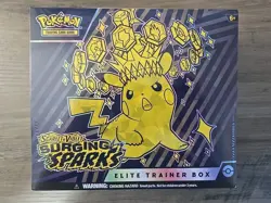 Pokemon TCG Surging Sparks ETB Elite Trainer Box Factory Sealed - Image 1