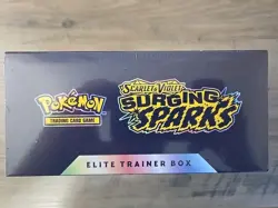 Pokemon TCG Surging Sparks ETB Elite Trainer Box Factory Sealed - Image 2