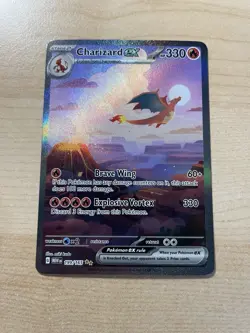 Charizard ex 199/165 Sv: Scarlet & Violet 151 Holo (Near Mint Or Better) Pokemon - Image 1