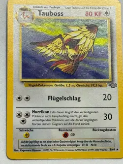 Pokemon Tauboss 8/64 Dschungel Jungle Rare Holo Deutsch WOTC - Image 4
