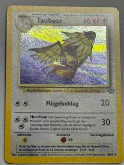 Pokemon Tauboss 8/64 Dschungel Jungle Rare Holo Deutsch WOTC - Image 5