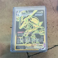 Pokemon Rayquaza VMAX Secret Rare Full Art Holo 320HP TG29/TG30 Silver Tempest - Image 1