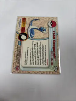2000 Topps Pokemon TV 1st Edition Series 3 Non Holo #148 Dragonair Blue Label - Image 5