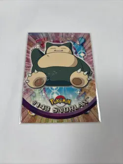 Topps Pokemon Snorlax 2000 TV Animation Edition Series 3 143 Blue Label Non Holo - Image 1