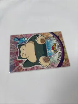 Topps Pokemon Snorlax 2000 TV Animation Edition Series 3 143 Blue Label Non Holo - Image 4