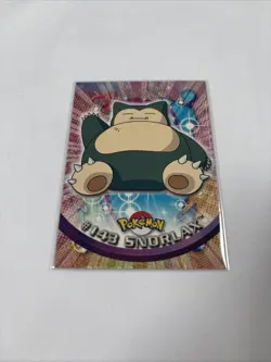 Topps Pokemon Snorlax 2000 TV Animation Edition Series 3 143 Blue Label Non Holo - Image 1