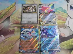 Pokemon TCG Lot (4) - Stamped Promo Blissey Reshiram Kingdra Duraludon NM - Image 1