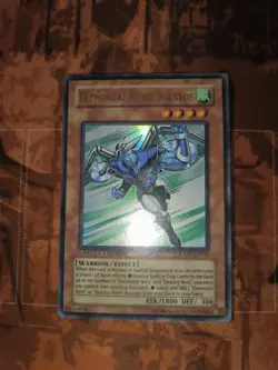 Elemental Hero Stratos JUMP-EN012 Ultra Rare Limited Edition NM YuGiOh - Image 2