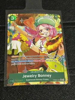 Jewelry Bonney PRB02-004 (Alternate Art Foil Rare | Premium Booster Vol. 2) NM - Image 1