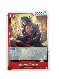 New: One Piece CCG Masked Deuce OP07-013 500 Years in the Future Regular - Image 1