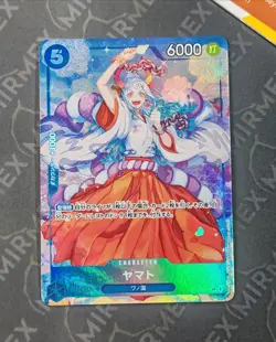 One Piece Yamato #OP13-054 Carrying On His Will Japanese Alternate Art - Image 2