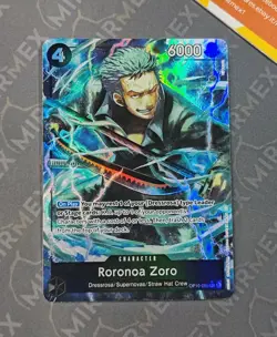 One Piece Roronoa Zoro #OP10-095 The Best Vol.2 English Alternate Art - Image 2