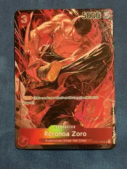 NM 💎 RORONOA ZORO #025 (OP01-025) ALT RARE - ROMANCE DAWN ONE PIECE TCG - Image 1