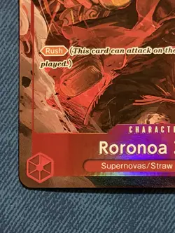 NM 💎 RORONOA ZORO #025 (OP01-025) ALT RARE - ROMANCE DAWN ONE PIECE TCG - Image 3
