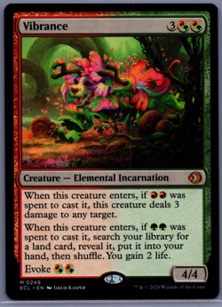 MTG - Vibrance - ECL 0249 - Lorwyn Eclipsed - Mythic - Magic the Gathering - Image 1