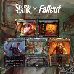 PRE-SALE: Welcome to New Vegas ✨NON-FOIL ✨ Secret Lair x Fallout MTG Magic Rad - Image 1