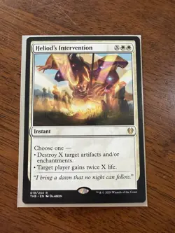 Magic The Gathering: Heliod's Intervention - Theros Beyond Death Regular - Image 1
