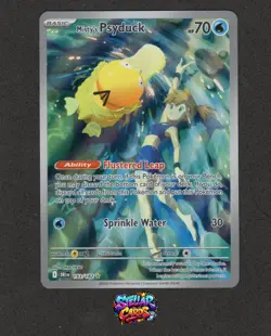 Pokemon MISTY'S PSYDUCK Illustration Rare Destined Rivals 193/182 ENG - Image 1