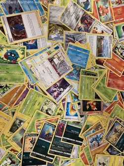 2.5LB Lot of Various Assorted Pokemon Cards TCG CCG in Collectible Sun Moon Box - Image 4