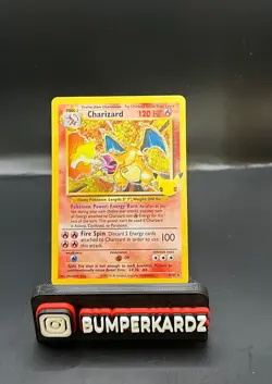 Pokemon TCG Charizard 4/102 Holo Celebrations 25th Anniversary Classic Set - Image 1