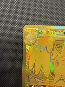 Pokemon TCG: Ascended Heroes MEGA DRAGONITE EX 295/217 GOLD HYPER RARE - Image 5